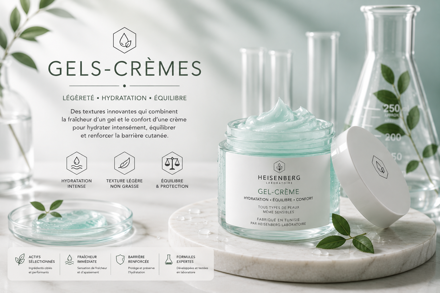 Gels-crèmes