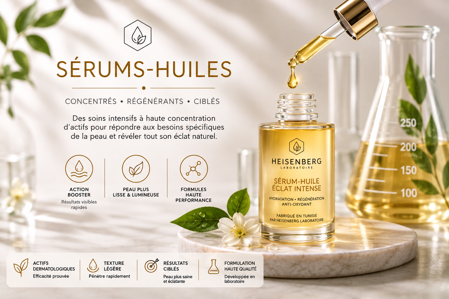 Sérums-huiles